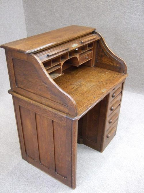 Edwardian Roll Top Desk Antiques Atlas